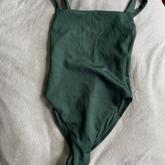 Left On Friday Other - Left On Friday Forest Green One-Piece Swimsuit